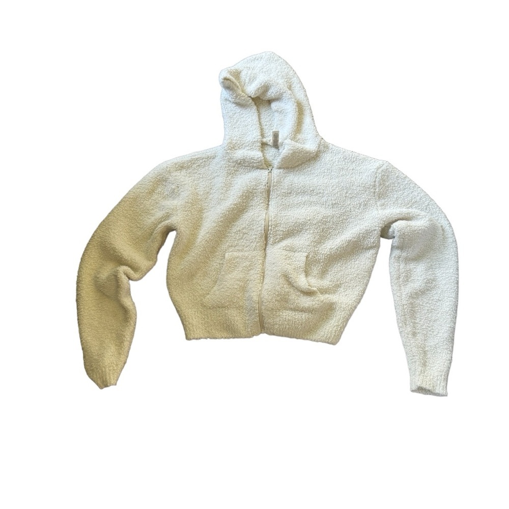 Skims soft teddy zip up